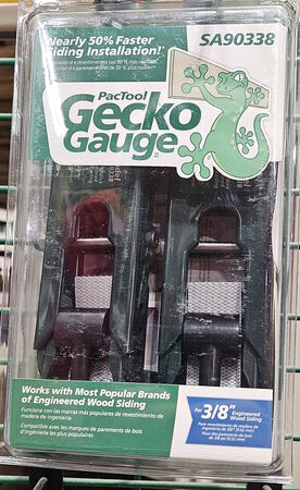 PACTOOL Gecko Gauge Series SA90338 Siding Gauge