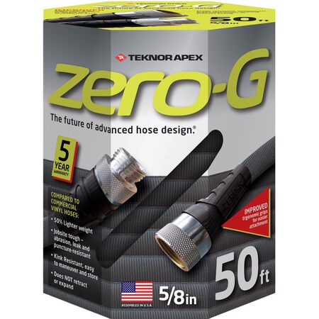 Ace SmartFlo 5/8 in. D X 100 ft. L Heavy Duty Garden Hose Gray