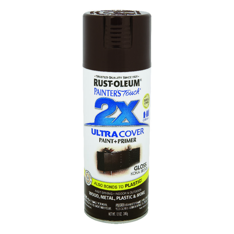 RustOleum Painter's Touch 2X Ultra Cover Gloss Kona Brown Paint