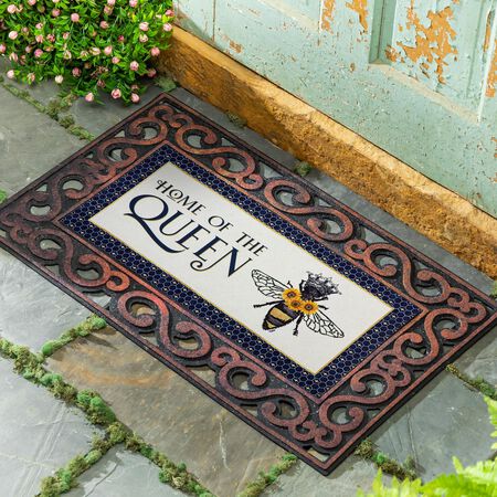 Evergreen Pardon the Weeds I'm Feeding The Bee's Sassafras Switch Mat