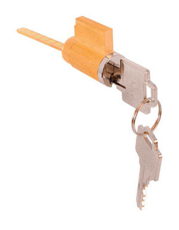 Prime-Line Solid Brass Cylinder Lock For Used to Keylock Most Surface Mount Handle Sets 2-7/8 in.