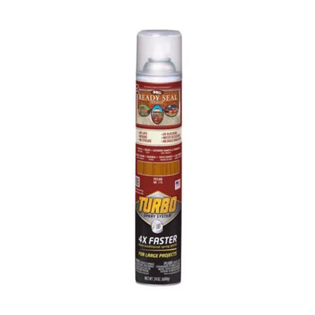 Ready Seal Turbo Spray Pecan Wood Stain 24 oz.