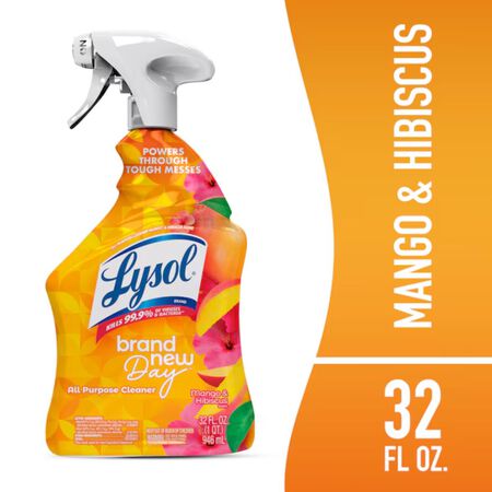 Lysol Brand New Day Mango & Hibiscus Scent Disinfectant 32 oz.