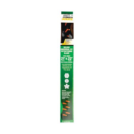 Arnold PowerRake 21 in. Dethatching Mower Blade For Walk-Behind Mowers 1 pk