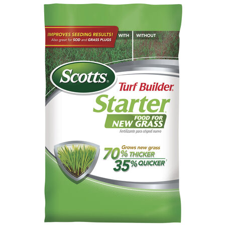 Scotts Turf Builder Lawn Starter Lawn Fertilizer For All Grasses 1000 sq ft