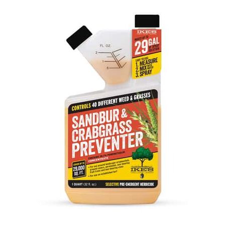 IKE'S Sandbur & Crabgrass Preventer Concentrate 1 quart