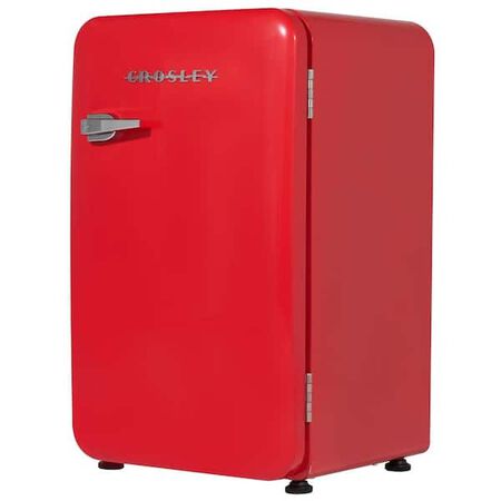 Crosley Retro Mini Fridge 3.2 CuFt Red Hot Red