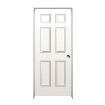 Door Unit Int 2-8 x 6-8 Mahogany Left hand