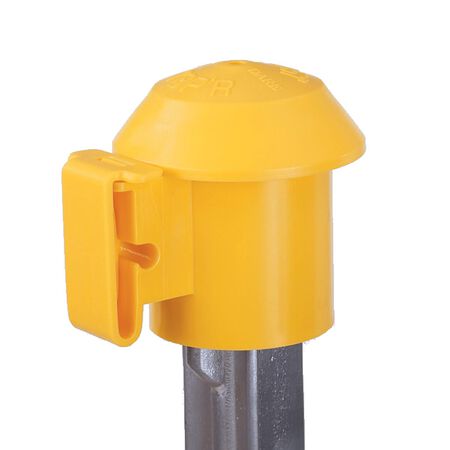 Dare Top'R Electric-Powered T-Post Safety Top Yellow Dare Top'R Electric-Powered T-Post Safety Top Yellow