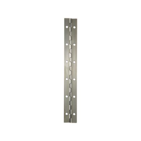 Ace 1-1/2 in. W X 12 in. L Stainless Steel Continuous Hinge 1 pk