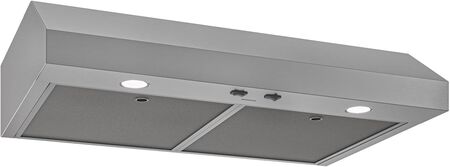 Broan-NuTone 30-in. Stainless Steel Under Cabinet Range Hood- Trusted Quiet Power with 350 CFM, 1.5 Sones for Effective Everyday Kitchen