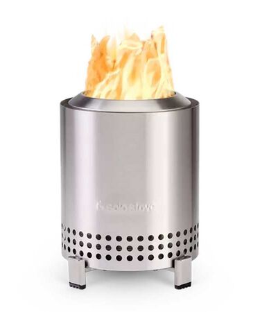 Solo Stove Mesa Tabletop Fire Pit in Stainless Steel