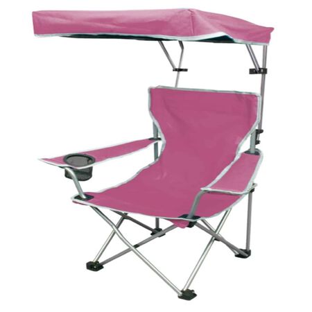 Quik Shade Adjustable Pink Canopy Folding Kid's Chair