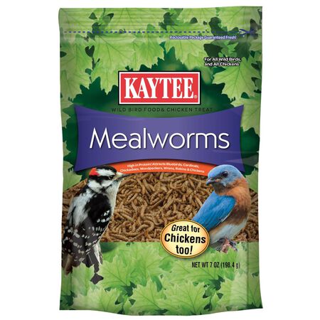 Kaytee Bluebird Dried Mealworm Mealworms 7 oz