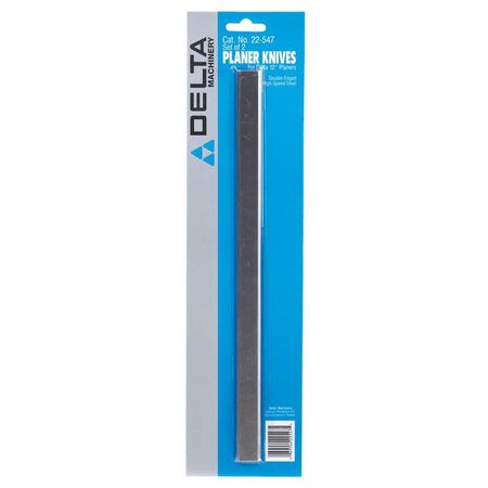 Delta 12 in. L High Speed Steel Planer Knives Double-Edged 2 pk