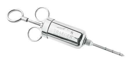 Traeger Stainless Steel Silver Meat Injector 1 pc