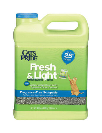 Cat's Pride Fresh & Light No Scent Cat Litter 15 lb