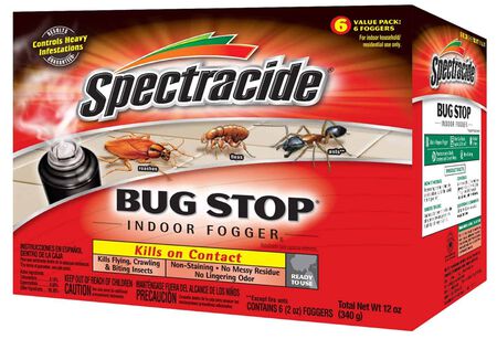 Spectracide Bug Stop Fogger 6pk 2oz