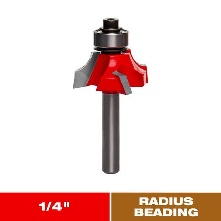 Diablo 1-1/8 in. D X 1/4 in. X 2-3/16 in. L Carbide Beading Router Bit