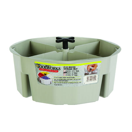 CLC 10.5 in. Bucket Tray Black