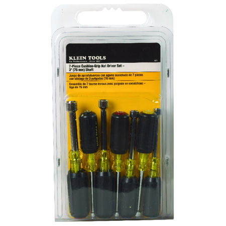 Klein Tools Nut Driver Set 7 pc