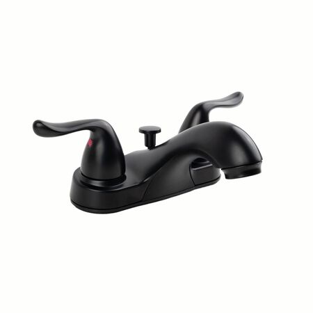 MSI 2 HANDLE BATHROOM FAUCET - 405 MATTE BLACK