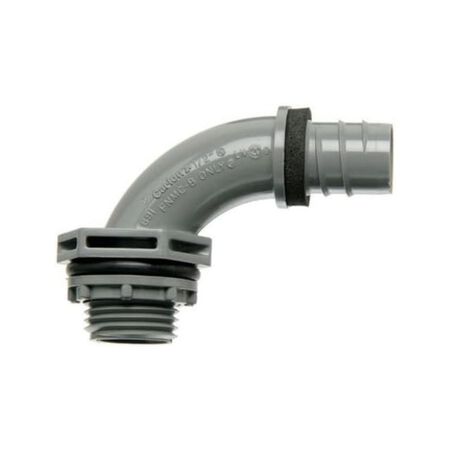 3/4 In. Carlon Conduit Fitting Non-Metallic Liquid Tight Connector, 90-Degree