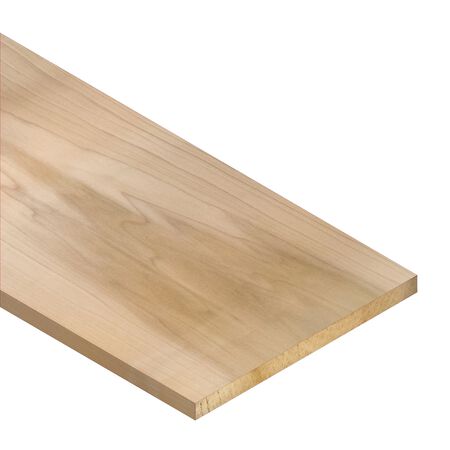 1 in. x 12 in. x 16 ft. Laminate Clear Primed