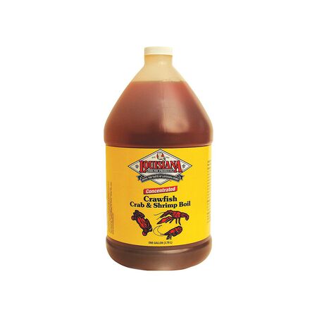 Louisiana Fish Fry Products Crawfish, Crab & Shrimp Boil Liquid Gallon