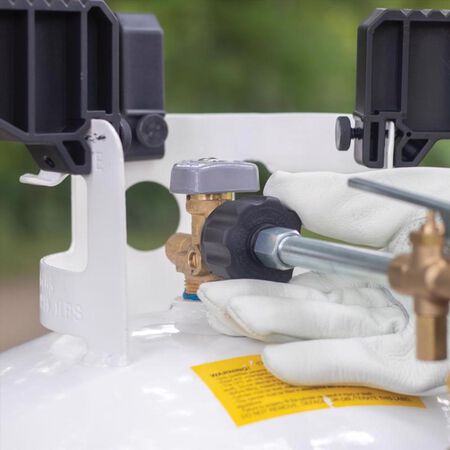 Mr. Heater Fuel Keg Brass/Steel Refill Propane Cylinder Kit