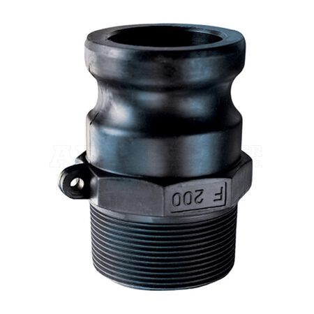 Pacer Camelot Polypropylene 2 in. D X 2 in. D Male Adapter 1 pk