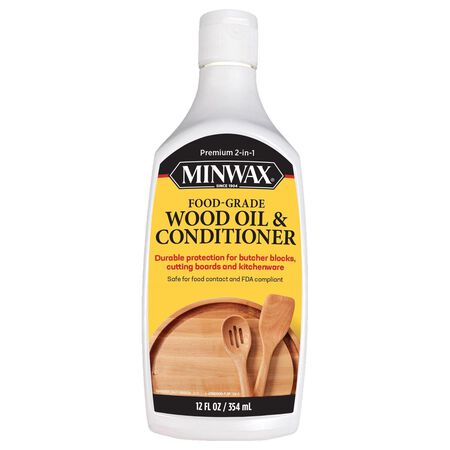 Minwax Transparent Clear Oil-Based Wood Oil and Conditioner 12 fl. oz.