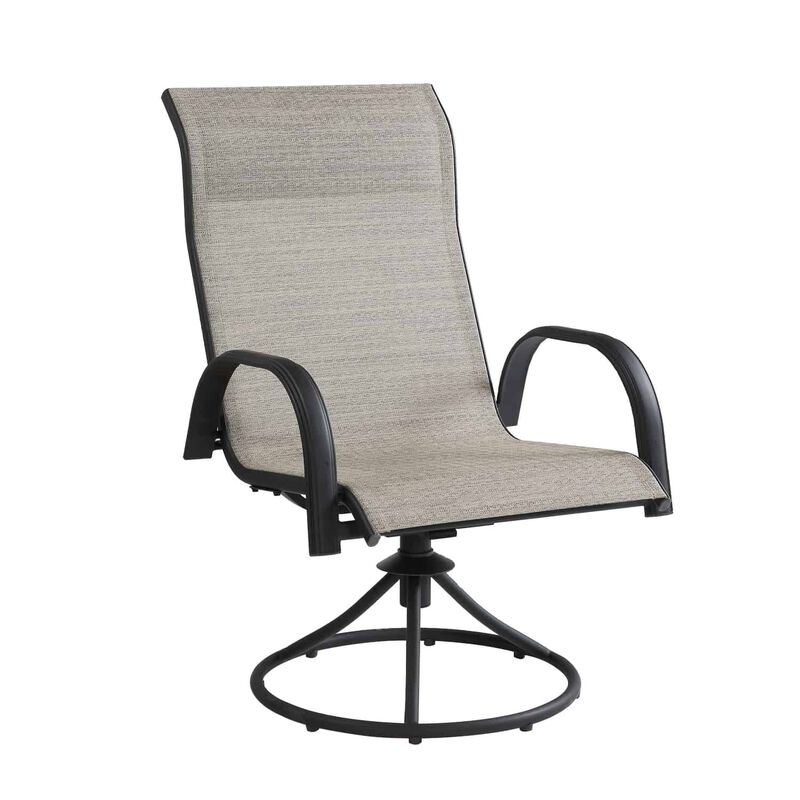 Living Accents Black Steel Kensington Swivel Chair Stine Home Yard The Family You Can Build Around