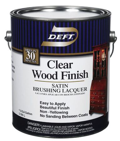 Deft Brushing Lacquer Satin 1 gal.
