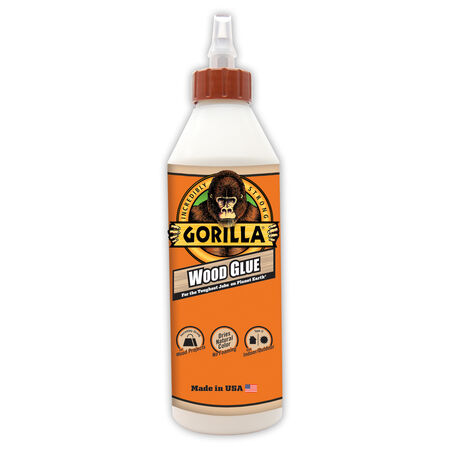 Gorilla Light Tan Wood Glue 18 oz
