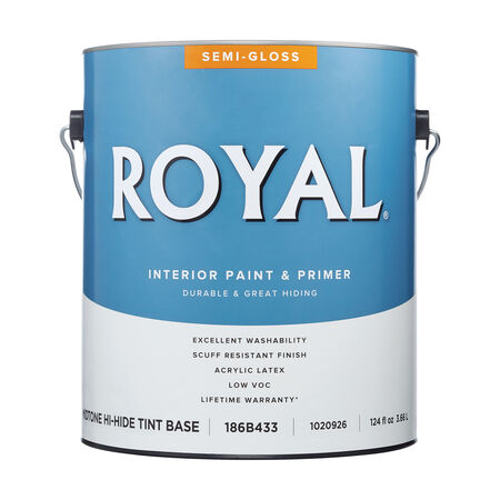 Royal Semi-Gloss Tint Base Mid-Tone Base Paint Interior 1 gal