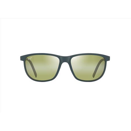 Maui Jim Lele Kawa Sunglasses Unisex Matte Dark Military Green Frame Maui HT Lens Polarized