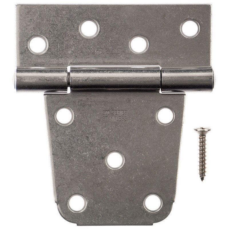 Ace 3.5 in. H Heavy Duty Gate Hinge 31/2 in. Stainless Steel Stainless Steel Stine Home