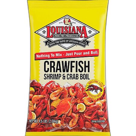 Louisiana Fish Fry Crawfish Crab and Shrimp Boil 4 lb.