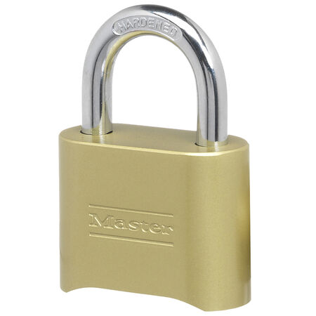 Master Lock 1-11/16 in. H X 7/8 in. W X 2 in. L Steel Double Locking Padlock