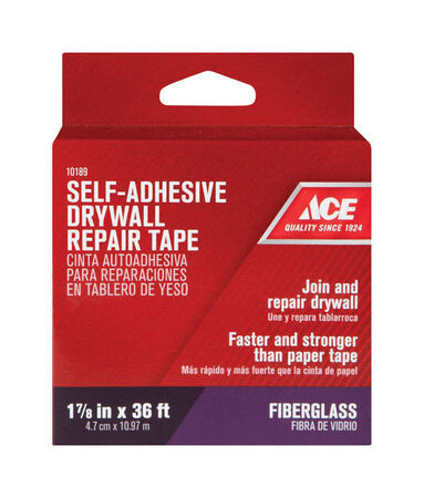 Ace 36 ft. L X 1-7/8 in. W Fiberglass White Self Adhesive Drywall Joint Tape