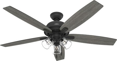 Hunter Fan Dondra Ceiling Fan, Matte Black