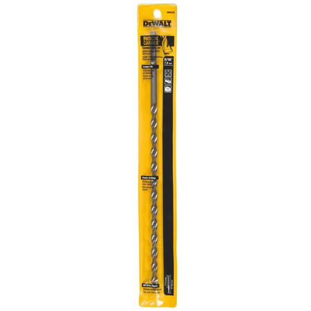 DeWalt 5/16 in. X 12 in. L Carbide Tipped Percussion Drill Bit 3-Flat Shank 1 pc
