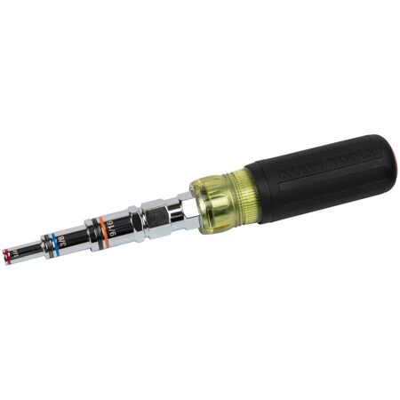 Klein 9-in-1 Pass Through SAE Multi-Nut Driver, Magnetic