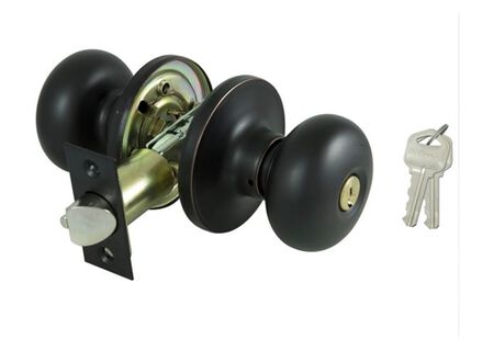 ProSource TFX700V-PS Entry Knob, Stainless Steel, KW1, KA3 Keyway, 3 Grade, Pack of 3