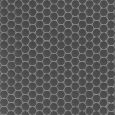 Penny Round Nero 6mm Matte