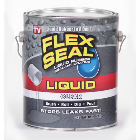 FLEX SEAL Family of Products FLEX SEAL Clear Liquid Rubber Sealant Coating 1 gal