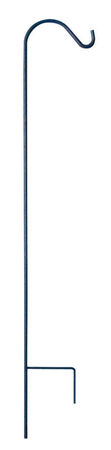 Panacea Black Steel 48 in. H Single Crook Plant Hook 1 pk
