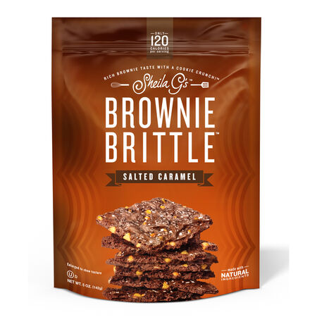 Sheila G's Salted Caramel Brownie Brittle 5 oz Bagged