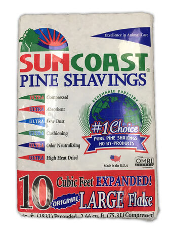Shavings 10 cf Large flakes